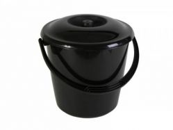 Ведро "Соло" хозяйственное с крышкой 10л